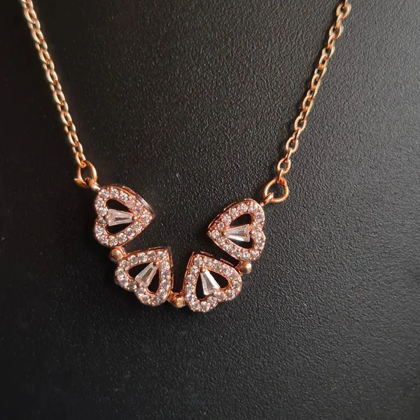 Heart_Shape_18_K_Gold_Plated__Stone_Embedded_Stainless_Steel_Real_Gold_Finishing