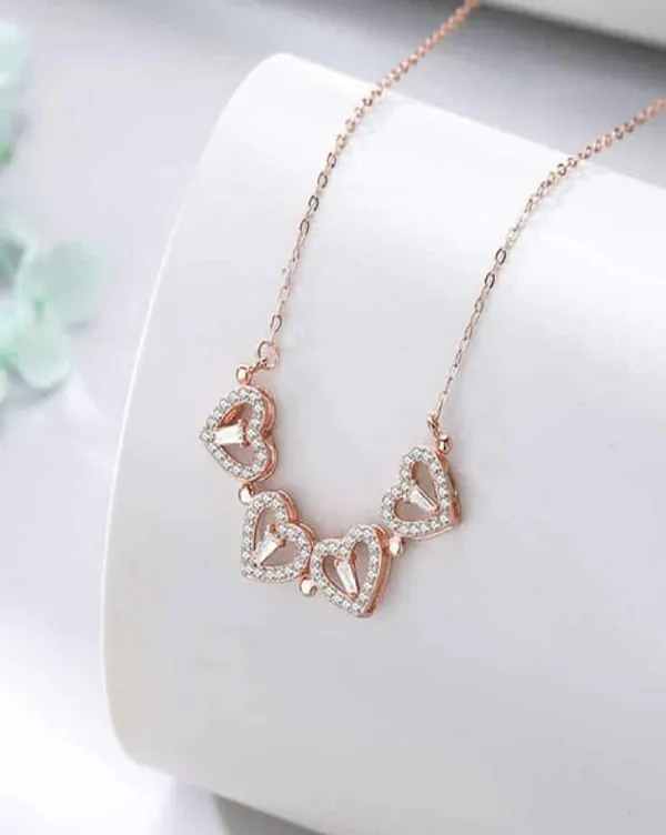 Heart_Shape_18_K_Gold_Plated__Stone_Embedded_Stainless_Steel_Real_Gold_Finishing