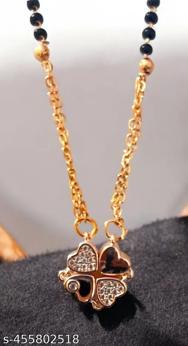 Heart_Shape_18_K_Gold_Plated__Stone_Embedded_Stainless_Steel_Real_Gold_Finishing
