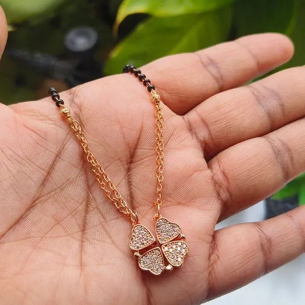 Heart_Shape_18_K_Gold_Plated__Stone_Embedded_Stainless_Steel_Real_Gold_Finishing