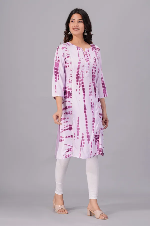 Purple_Rayon_Straight_Single_Kurti_For_Women