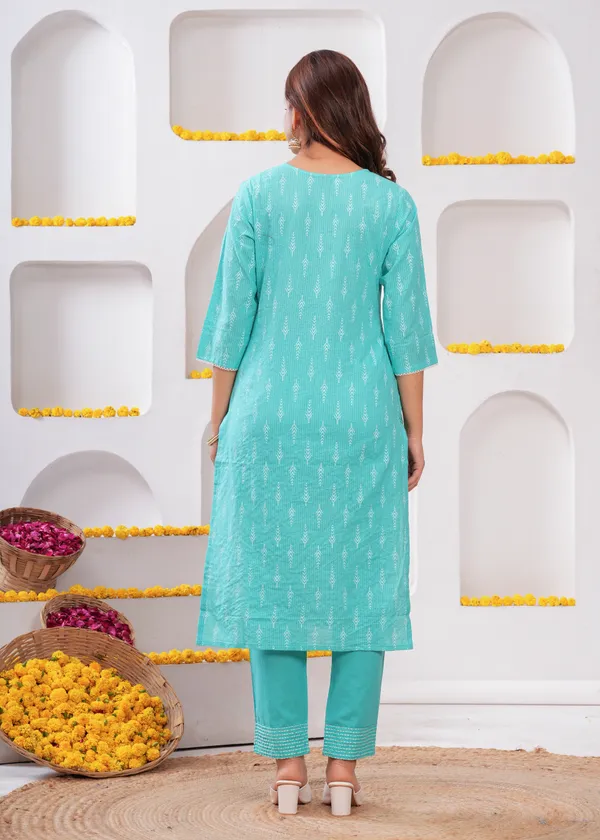 Blue_Cotton_Straight_Kurta_Pant_Dupatta_Set_For_Women