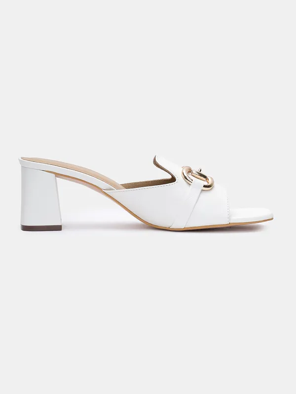 T.eleven_Elegant__Heeled_Sandal_With_3-Inch_Block_Heel,_Party_Wear_Sandal_with_Stylish_Buckle