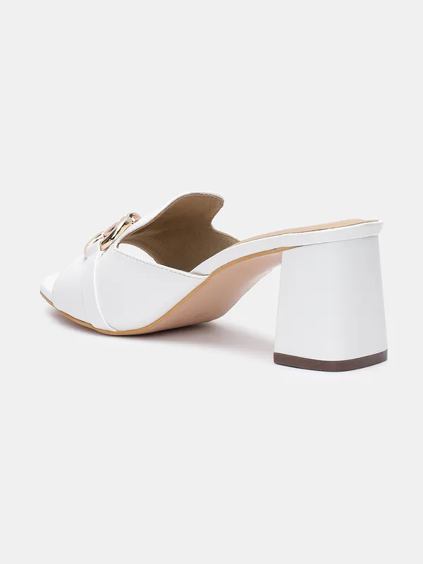 T.eleven_Elegant__Heeled_Sandal_With_3-Inch_Block_Heel,_Party_Wear_Sandal_with_Stylish_Buckle