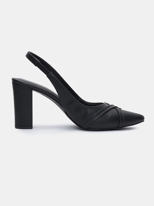 T.eleven_Chic_Slingback_Block_Heel_Pointed_Pumps_|_3.5_-Inch_Heel_with_Adjustable_Buckle_|_Cushioned_Comfort