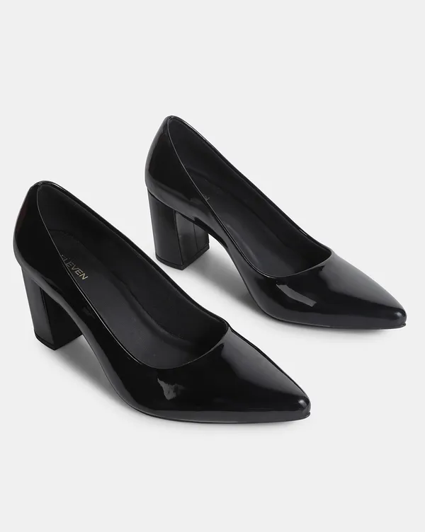 Womens_Glossy_Patent_Block_Heel_Pumps__3.5"_Pointed_Toe_Heels_for_Office_&_Formal_Wear