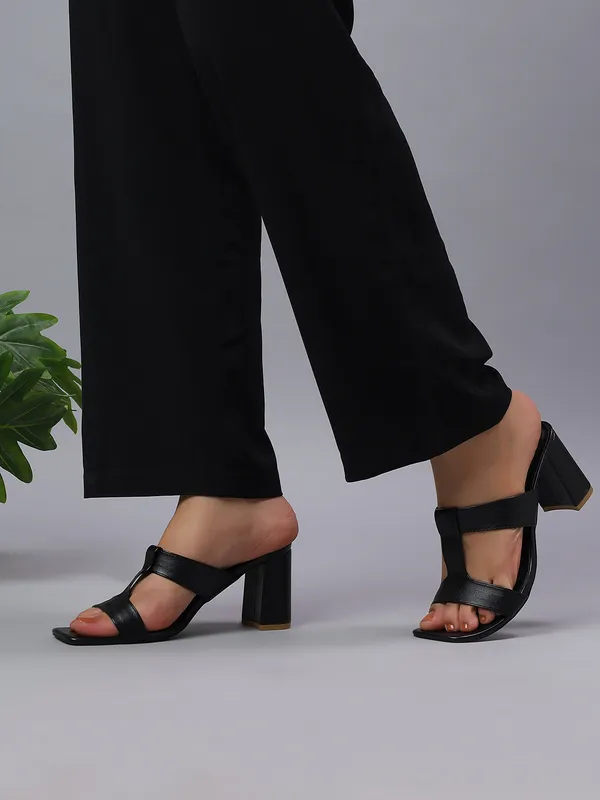 T.Eleven_Women's_Block_Heel_Sandals,__Synthetic_Leather,_Open_Toe,_Dual_Strap,_3.5_Inch_Heel,_Cushioned_Insole,_Modern_Classic_Style_for_Casual_Wear
