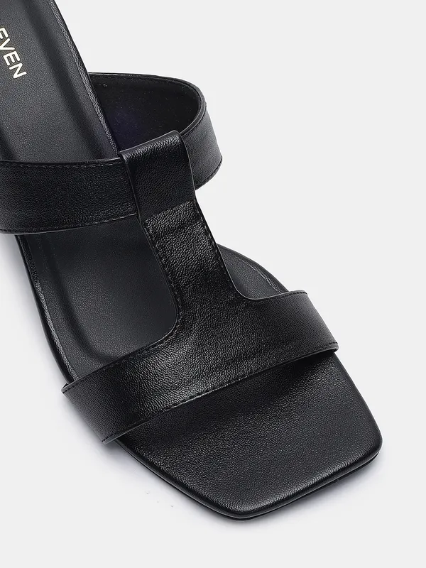 T.Eleven_Women's_Block_Heel_Sandals,__Synthetic_Leather,_Open_Toe,_Dual_Strap,_3.5_Inch_Heel,_Cushioned_Insole,_Modern_Classic_Style_for_Casual_Wear