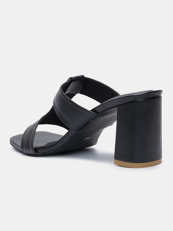 T.Eleven_Women's_Block_Heel_Sandals,__Synthetic_Leather,_Open_Toe,_Dual_Strap,_3.5_Inch_Heel,_Cushioned_Insole,_Modern_Classic_Style_for_Casual_Wear