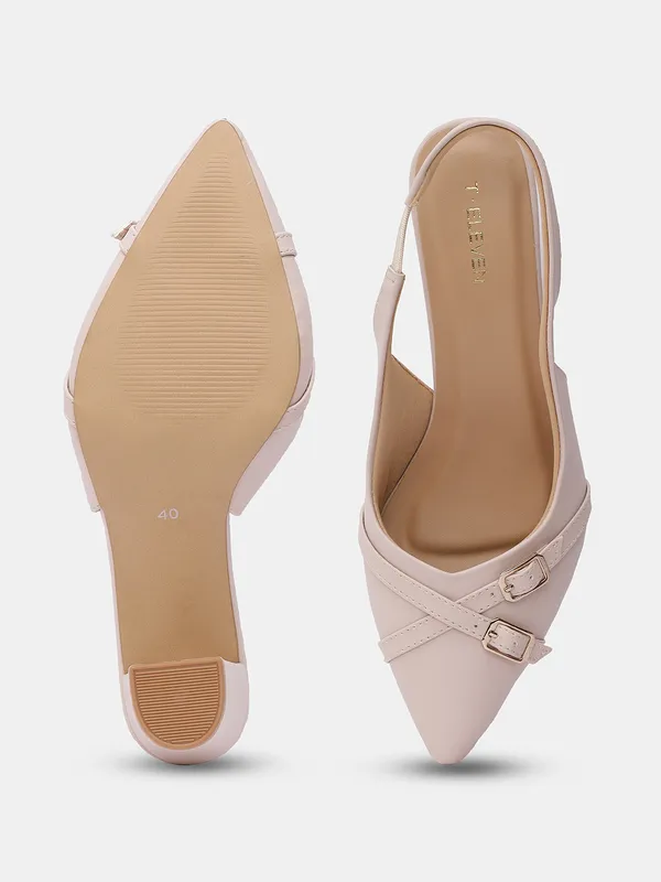 T.eleven_Chic_Slingback_Block_Heel_Pointed_Pumps_|_3.5_-Inch_Heel_with_Adjustable_Buckle_|_Cushioned_Comfort