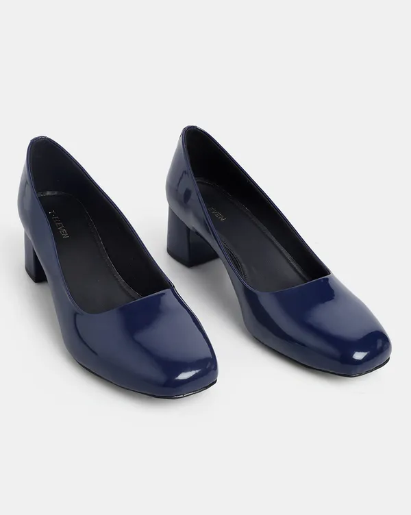 Women_Navy_Patent_Leather_Block-Heeled_Pumps_with_Square_Toe