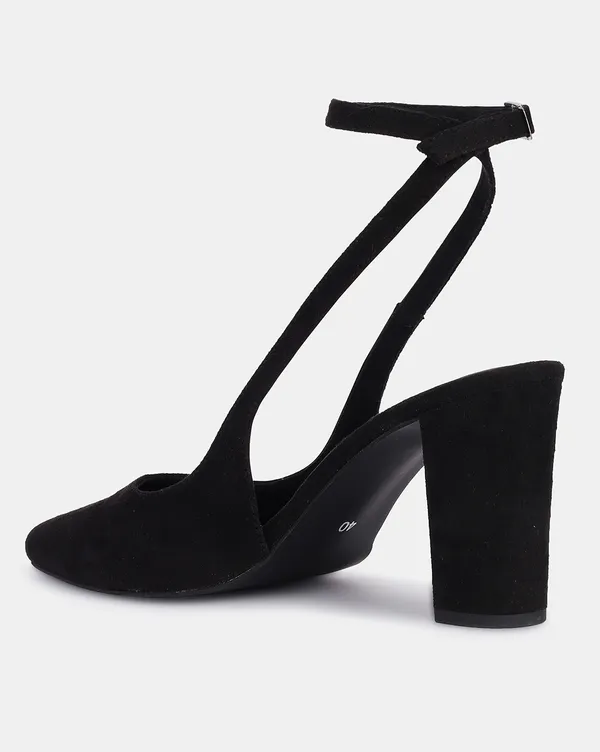 Black_Pointed_Toe_Block_Heels_With_Ankle_Strap_(3.5_Inch_Heel)_For_Women