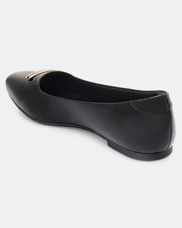 Square-Toe_Patent_Glossy_Ballerinas_for_Women_with_Metal_Accent__Cushioned_Insole,_Flat_TPR_Sole,_Lightweight_Design_(TRLMS110)