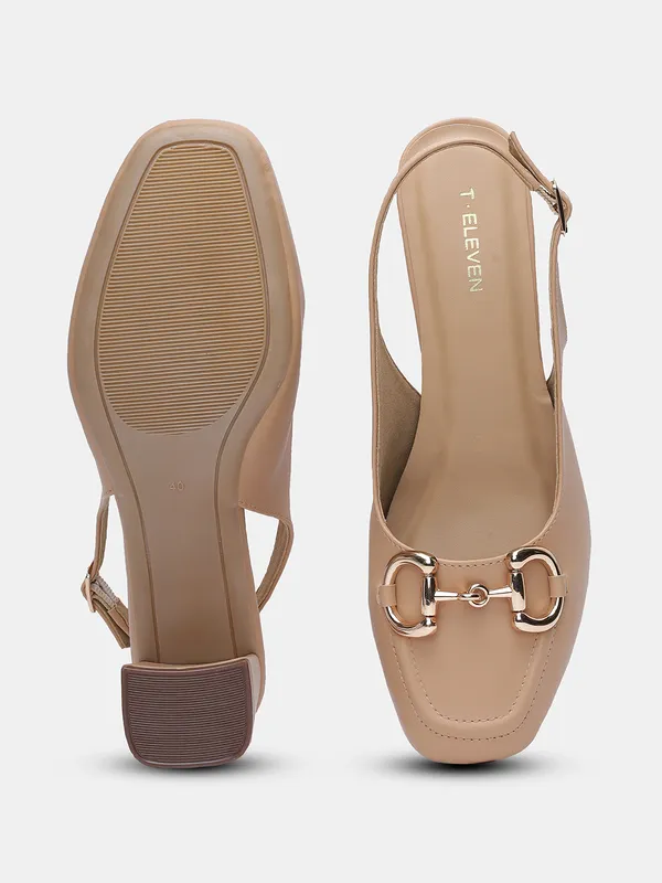 T.Eleven_Women??__Block_Heel_Pumps_with_Square_Toe_&_Stylish_Buckle_??3_Inch_Heel