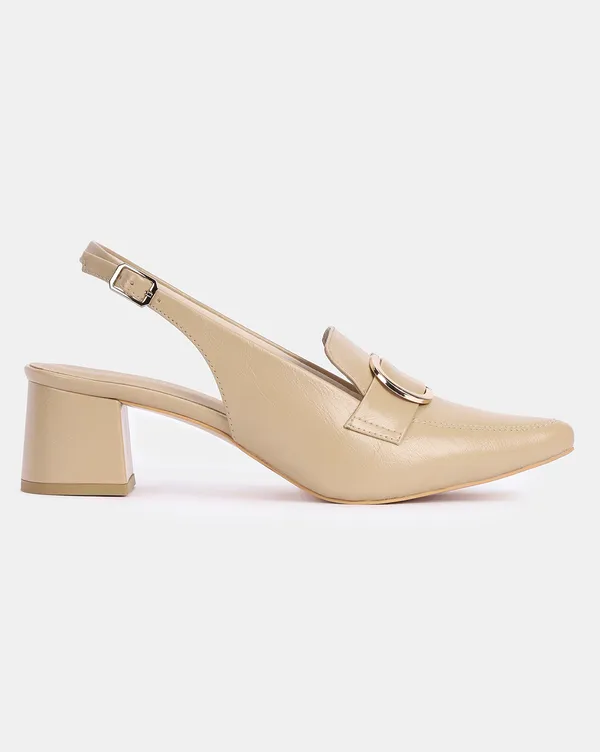 Beige_Block_Heel_Pumps_With_Pointed_Toe_&_Stylish_Buckle_(2.5_Inch_Heel)_For_Women