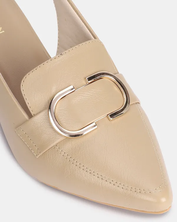 Beige_Block_Heel_Pumps_With_Pointed_Toe_&_Stylish_Buckle_(2.5_Inch_Heel)_For_Women