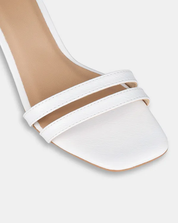 White_Open_Toe_Block_Heels_With_Adjustable_Buckle_Closure_For_Women