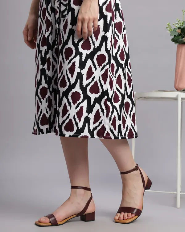 Maroon_Open_Toe_Block_Heels_With_Adjustable_Buckle_Closure_For_Women