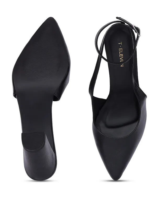 Black_Pointed_Toe_Block_Heels_With_Ankle_Strap_(3.5_Inch_Heel)_For_Women