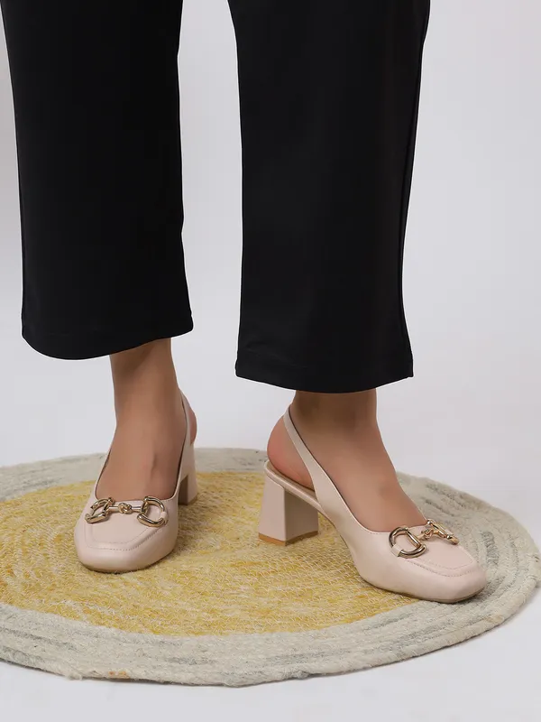 T.Eleven_Women??__Block_Heel_Pumps_with_Square_Toe_&_Stylish_Buckle_??3_Inch_Heel