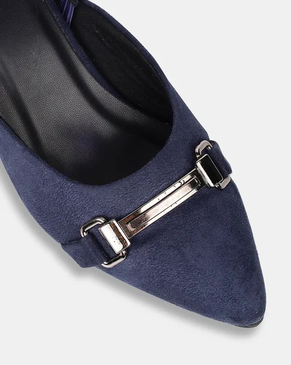 Navy_Block_Heel_Pumps_With_Pointed_Toe_&_Stylish_Buckle_(2.5_Inch_Heel)_For_Women