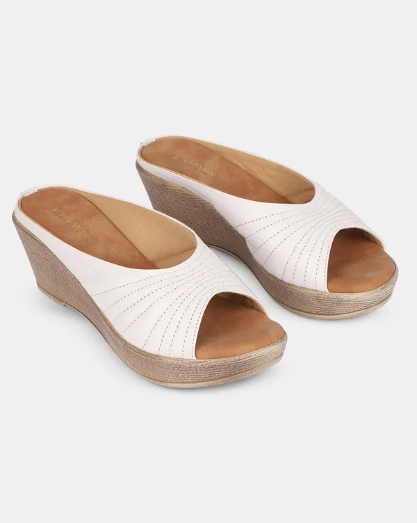White_Peep_Toe_Slip_On_Wedges_Sandal_With_Heel_(3_Inch_Heel)_For_Women