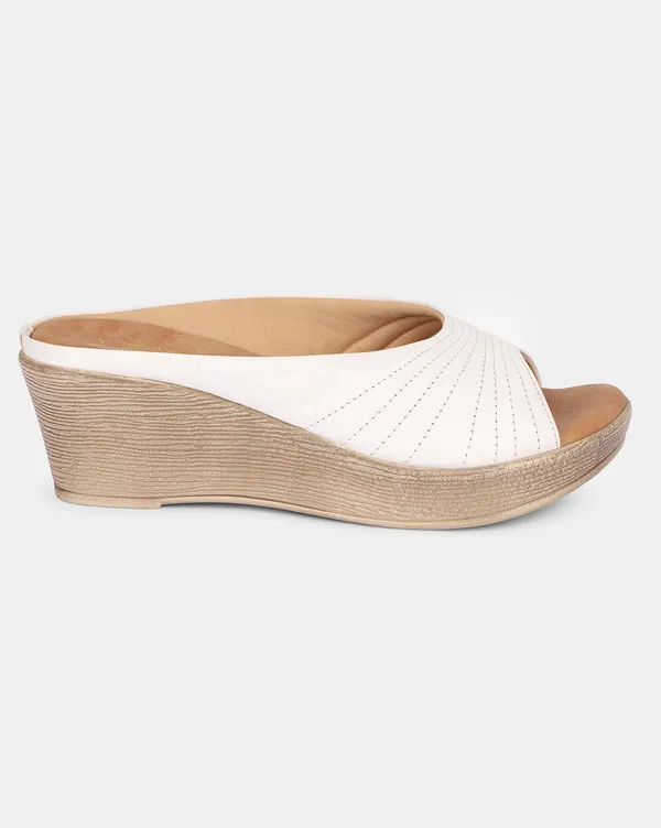 White_Peep_Toe_Slip_On_Wedges_Sandal_With_Heel_(3_Inch_Heel)_For_Women