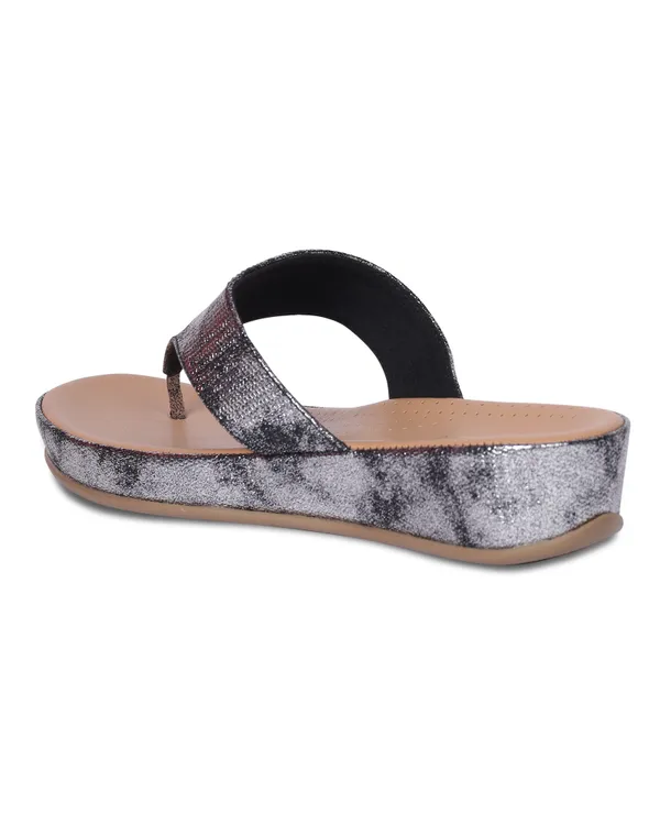 Black_Thong_Sandal_With_Cushioned_Insole_&_Tpr_Sole_(2_Inch_Heel)_For_Women
