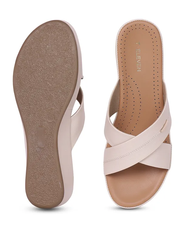 Ivory_Stylish_Cross_Strap_Sandal_With_Cushioned_Comfort_&_Tpr_Sole_(2_Inch_Heel)_For_Women