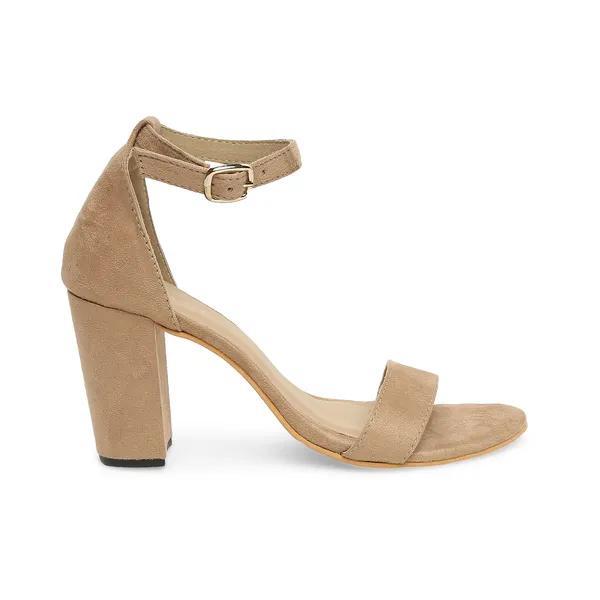 Beige_Open_Toe_Suede_Block_Heels_(3.5_Inch_Heel)_For_Women
