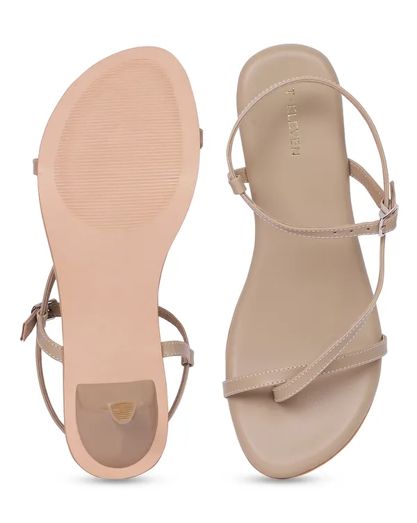 Beige_Open_Toe_Kitten_Heels_With_Adjustable_Buckle_Closure_For_Women