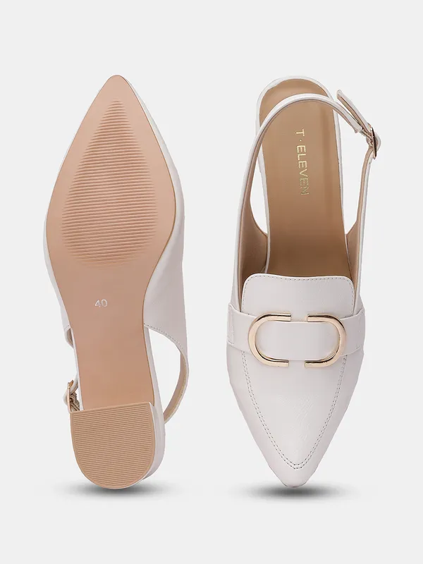 White_Block_Heel_Pumps_|_Pointed_Toe_with_Stylish_Buckle_(2.5_Inch)