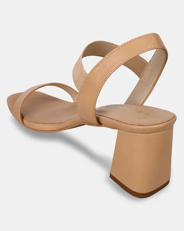 Women's_Block_Heel_Sandals_with_Elasticated_Strap_|_Faux_Leather_Upper_|_3_Inch_Heel_|_Comfortable_&_Stylish_Footwear