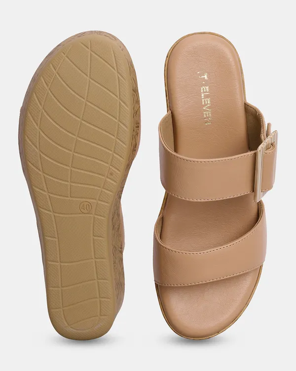 Women??_Open-Toe_Wedges_|_Soft_Insole_Comfort_Slip-Ons_(TRWHL142)