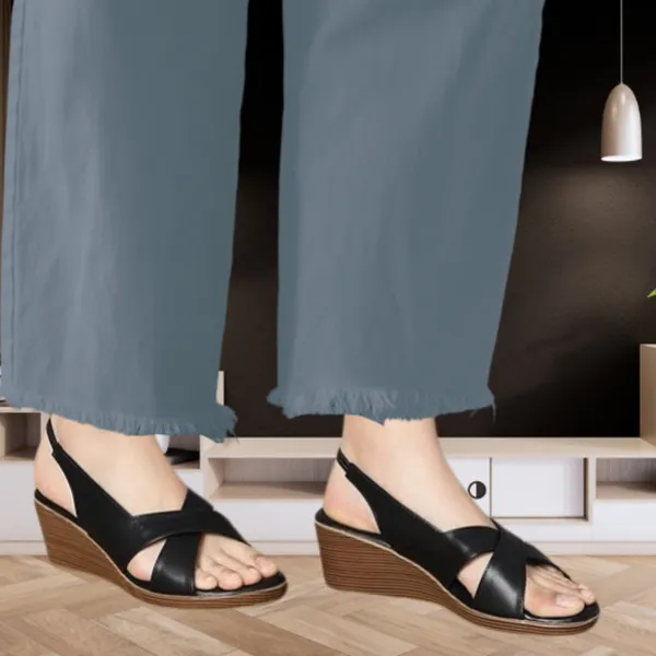 Comfort_Wedge_Sandals_for_Women_with_Cross-Strap_Design,_Slingback_Closure_&_Cushioned_Insole