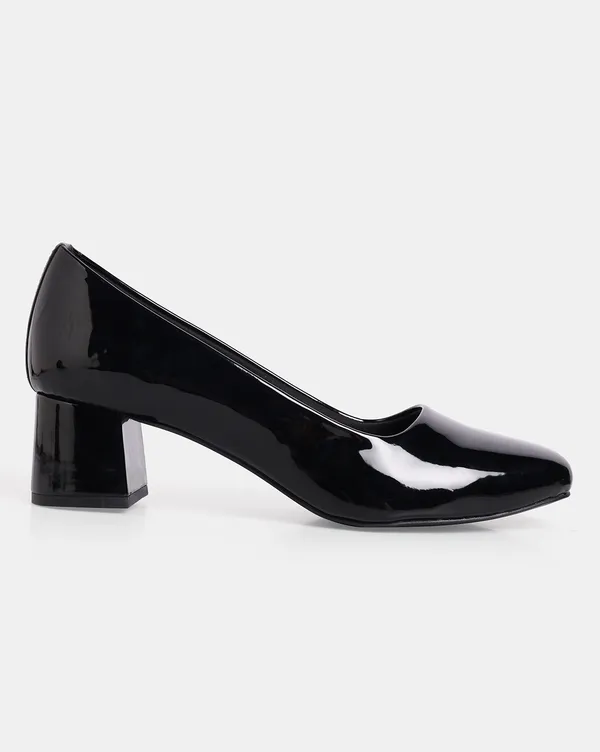 Women_Black_Patent_Leather_Block-Heeled_Pumps_with_Square_Toe