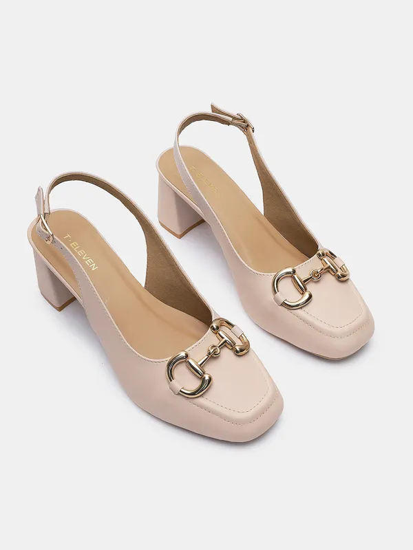 T.Eleven_Women??__Block_Heel_Pumps_with_Square_Toe_&_Stylish_Buckle_??3_Inch_Heel