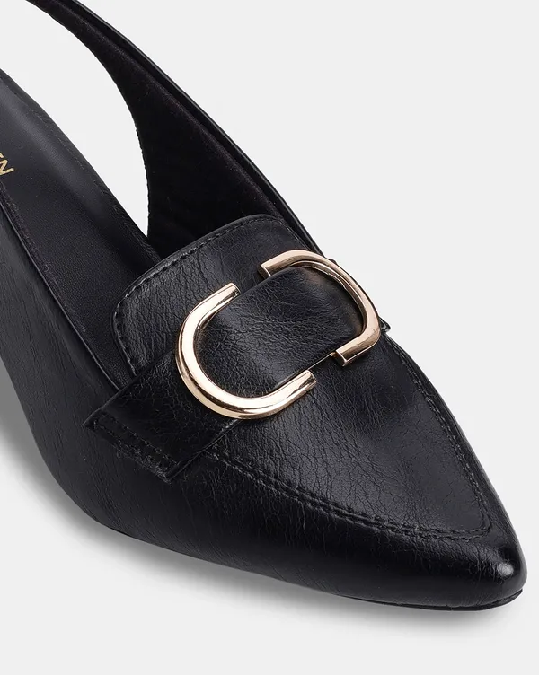 Black_Block_Heel_Pumps_|_Pointed_Toe_with_Stylish_Buckle_(2.5_Inch)