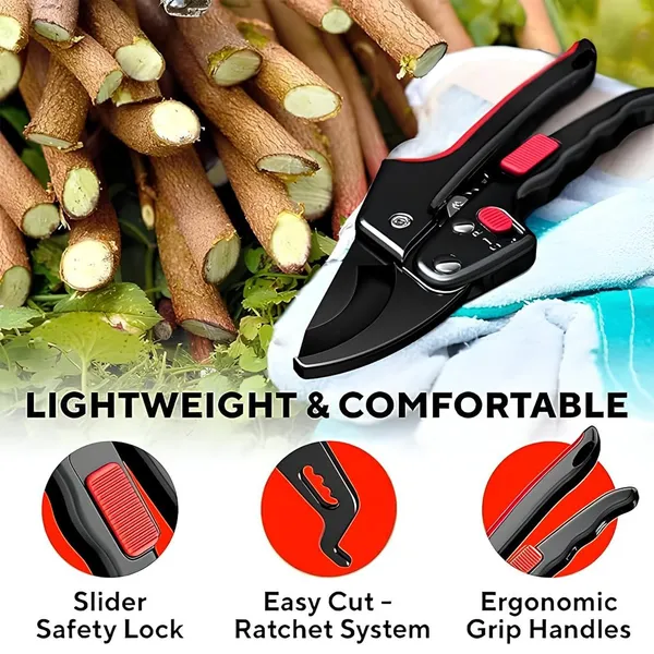 Red_&_Black_Metal_Professional_Sharp_Garden_Pruners