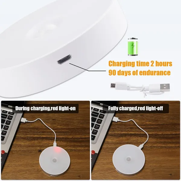 White_Wireless_Self_Adhesive_Usb_Rechargeable_Motion_Sensor_White_Led_Lamp