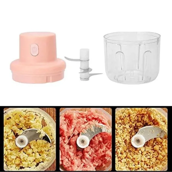 Multicolor_Usb_Rechargeable_Electric_Chopper_For_Fruit_Vegetable_Cutter_|_Compact_And_Bpa-Free_(45W,_250_Ml)_(7D_X_7W_X_12H_Cm)