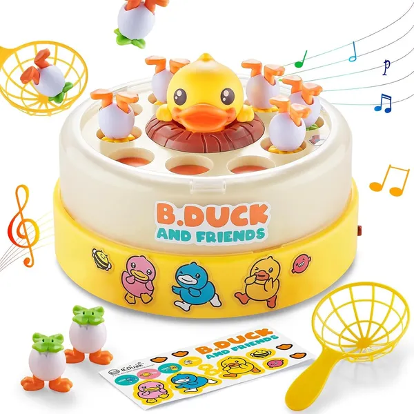 Multicolor_Electric_Bouncing_Duck_Catching_Game_For_Kids_(23_X_18_X_9_Cm)