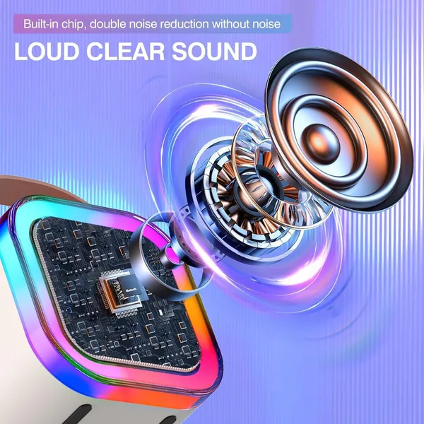 Multicolor_Portable_Bluetooth_Wireless_Speaker_With_Wireless_Mic_(5_X_7_X_6_Cm)