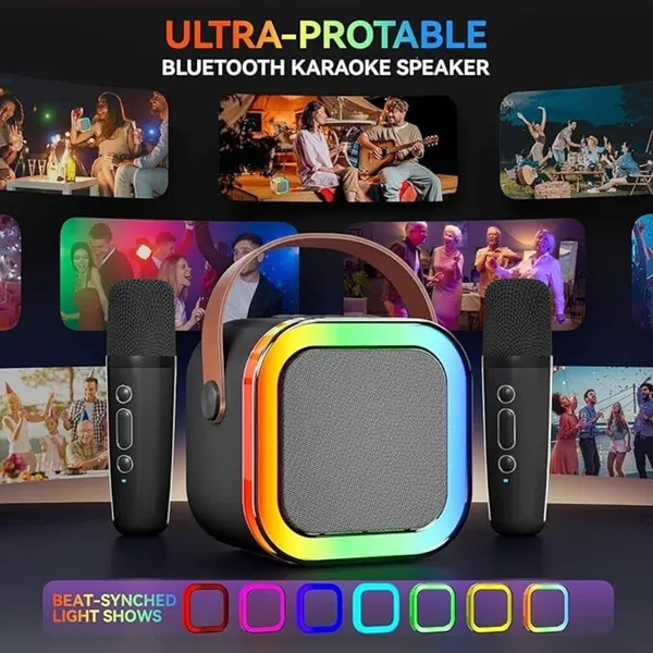 Multicolor_Portable_Bluetooth_Wireless_Speaker_With_Wireless_Mic_(5_X_7_X_6_Cm)