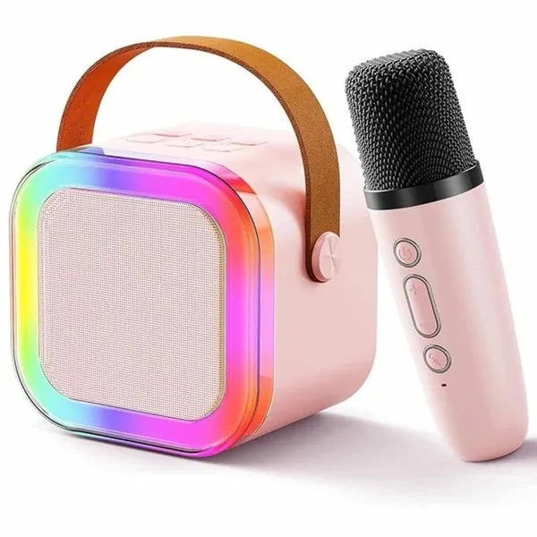 Multicolor_Portable_Bluetooth_Wireless_Speaker_With_Wireless_Mic_(5_X_7_X_6_Cm)