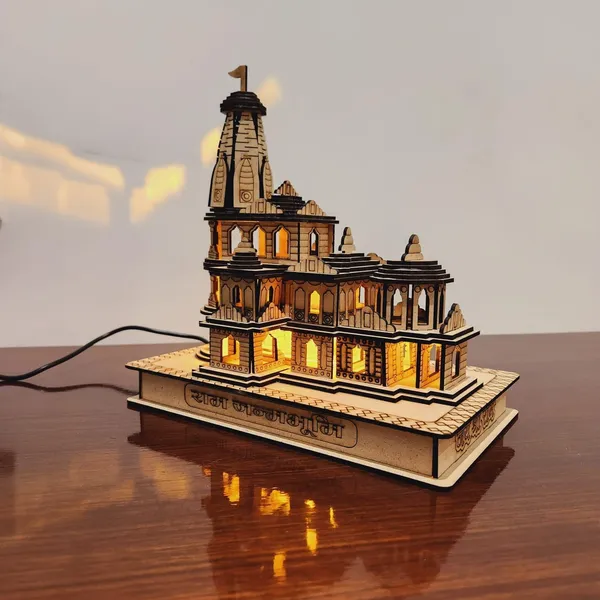 Wooden_Ram_Mandir_Ayodhya_Illuminated_Temple_Miniature_|_Ram_Mandir_Ayodhya_Illuminated_Model_Handicraft_Showpiece_for_Home_&_Office_Decoration