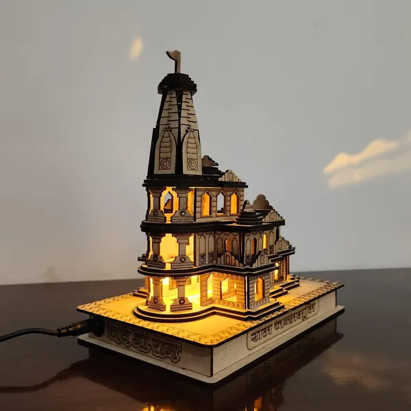Wooden_Ram_Mandir_Ayodhya_Illuminated_Temple_Miniature_|_Ram_Mandir_Ayodhya_Illuminated_Model_Handicraft_Showpiece_for_Home_&_Office_Decoration
