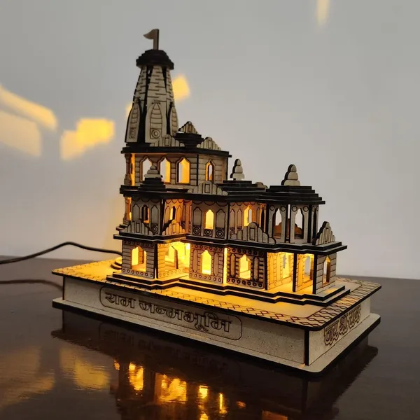 Wooden_Ram_Mandir_Ayodhya_Illuminated_Temple_Miniature_|_Ram_Mandir_Ayodhya_Illuminated_Model_Handicraft_Showpiece_for_Home_&_Office_Decoration