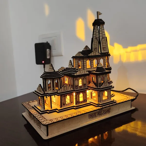 Wooden_Ram_Mandir_Ayodhya_Illuminated_Temple_Miniature_|_Ram_Mandir_Ayodhya_Illuminated_Model_Handicraft_Showpiece_for_Home_&_Office_Decoration