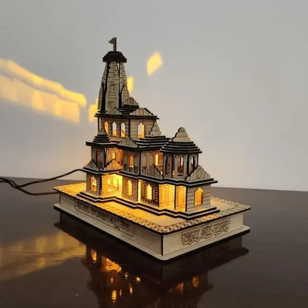 Wooden_Ram_Mandir_Ayodhya_Illuminated_Temple_Miniature_|_Ram_Mandir_Ayodhya_Illuminated_Model_Handicraft_Showpiece_for_Home_&_Office_Decoration